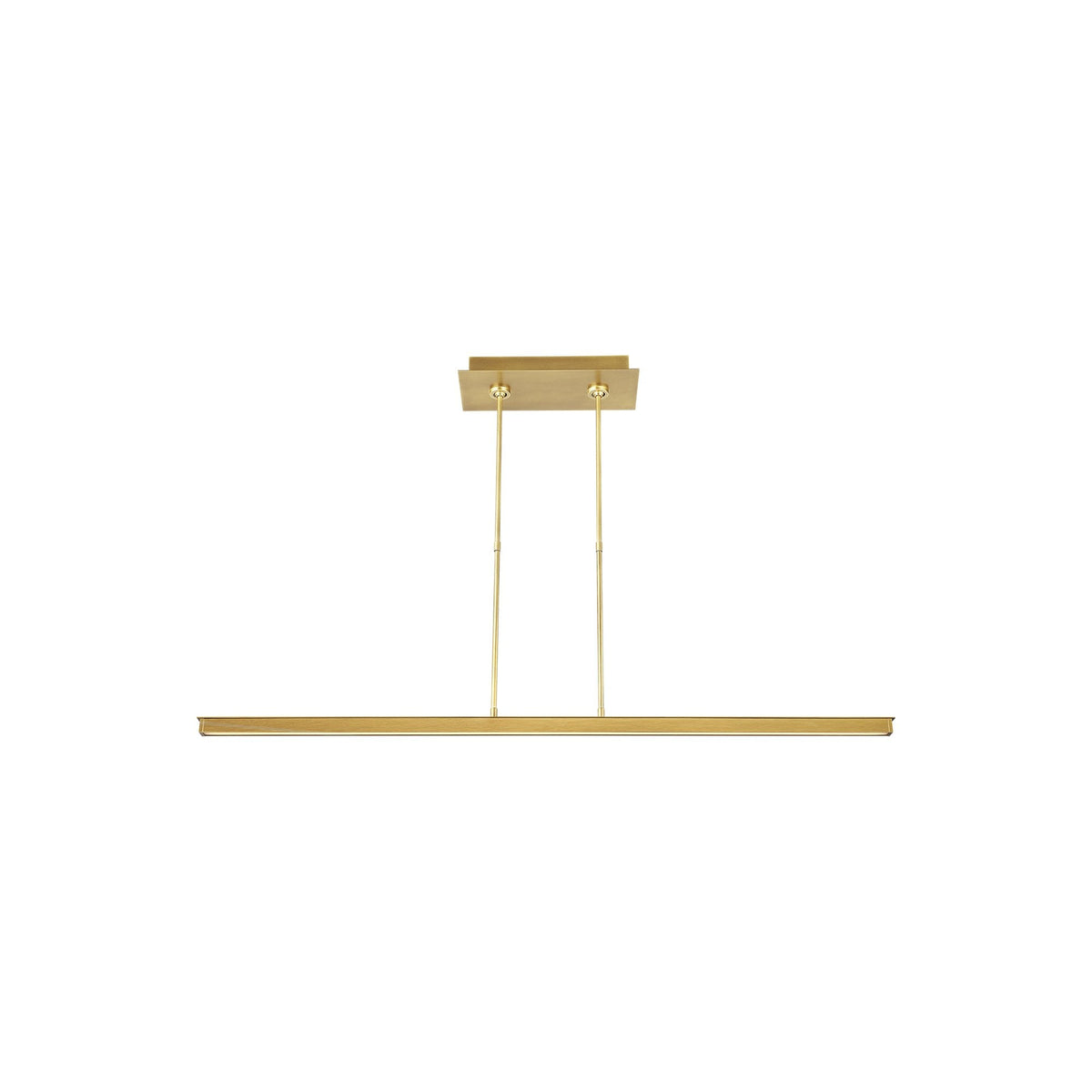 Visual Comfort Modern Stagger Linear LED Pendant Light