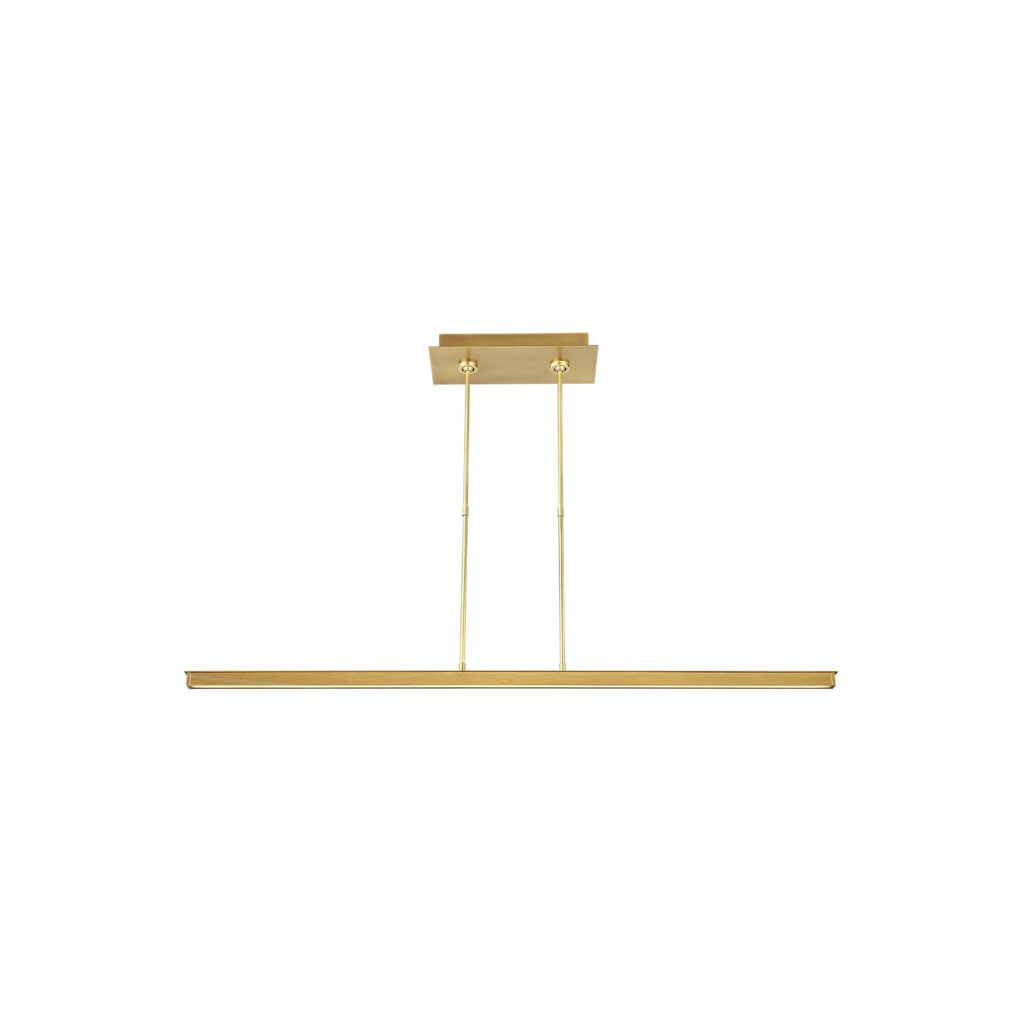Visual Comfort Modern Stagger Linear LED Pendant Light