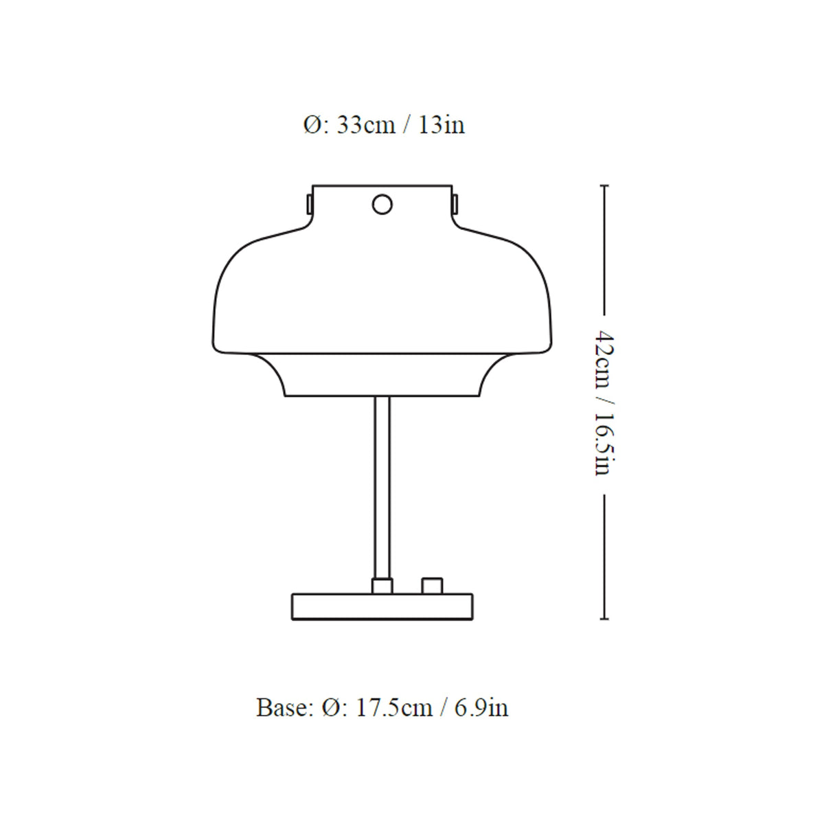 &Tradition Copenhagen SC143 Table Lamp