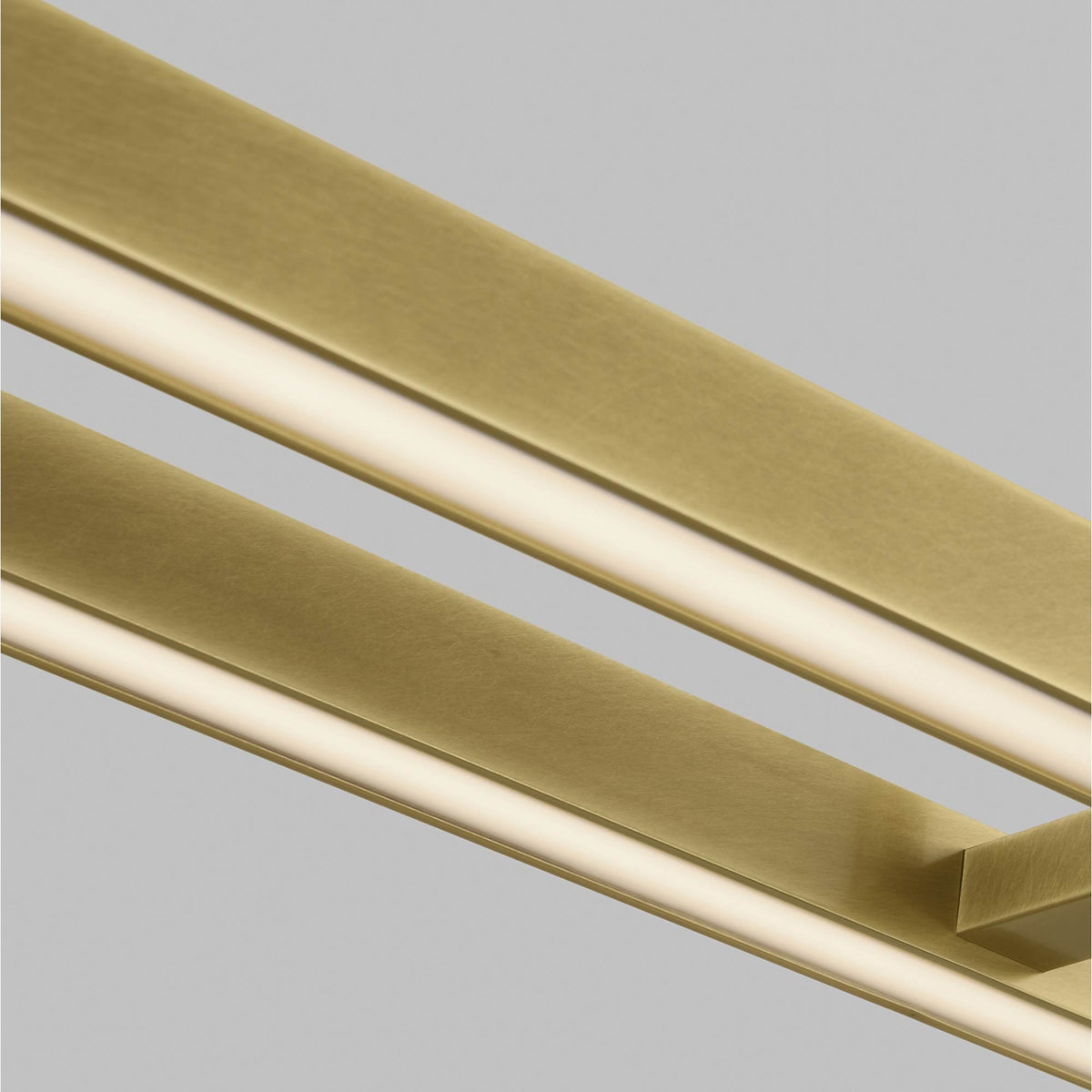 Visual Comfort Modern Stagger Linear LED Pendant Light
