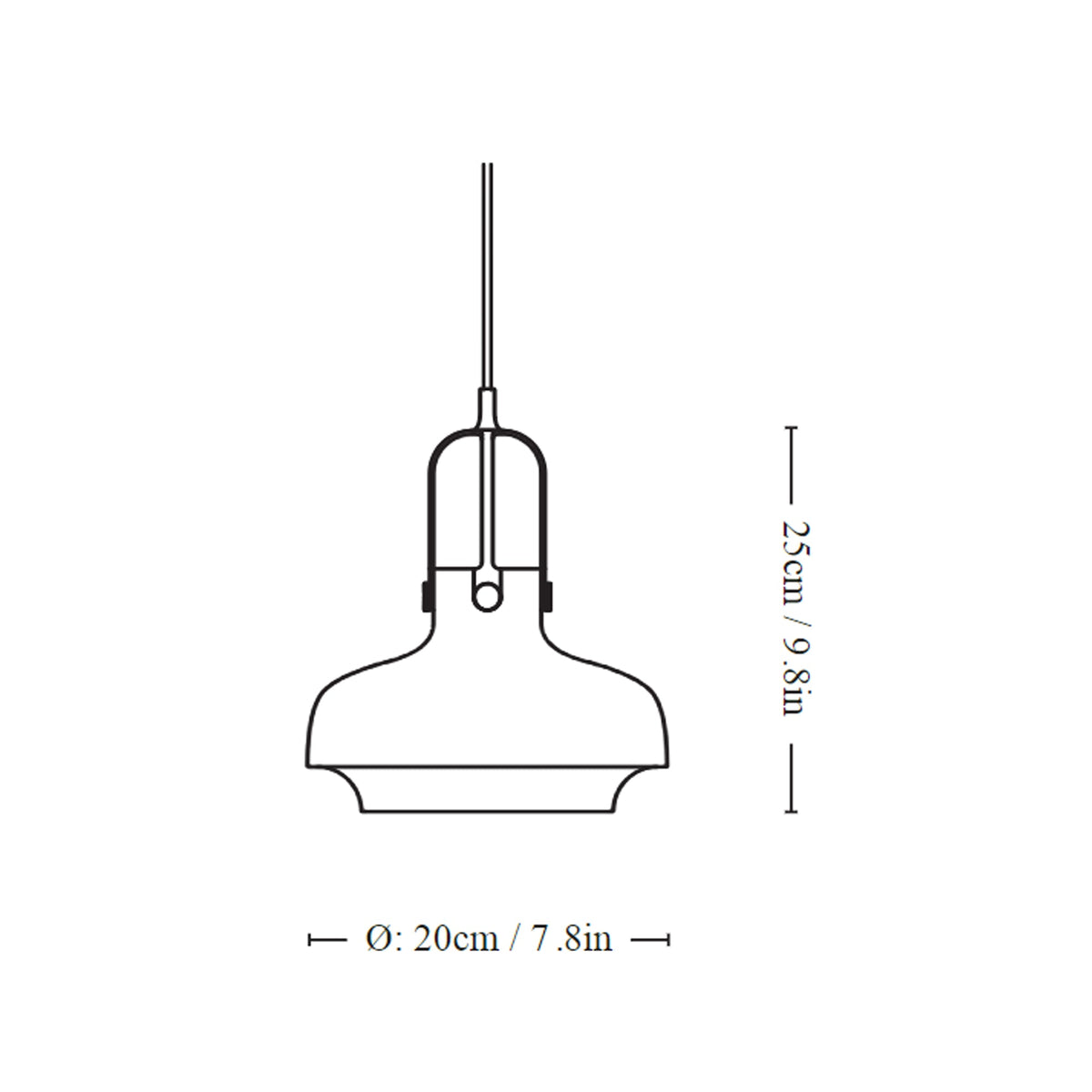 &Tradition Copenhagen SC Pendant Light