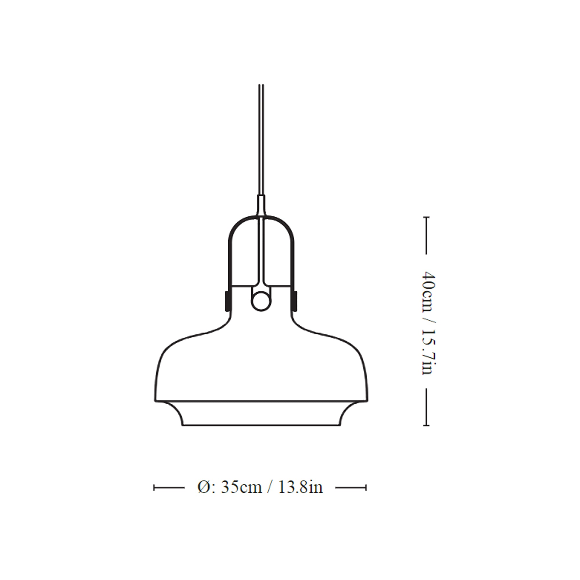 &Tradition Copenhagen SC Pendant Light